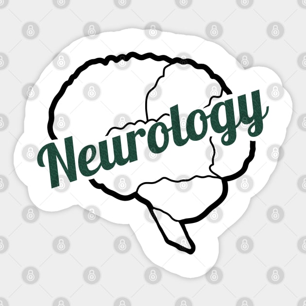 Neurology Sticker by Dr.Bear